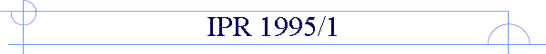 IPR 1995/1