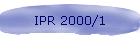IPR 2000/1