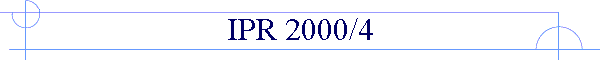 IPR 2000/4