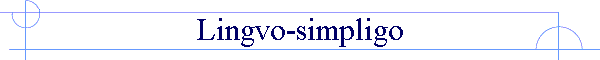Lingvo-simpligo