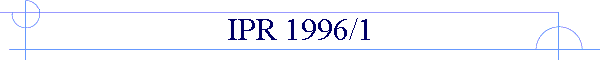 IPR 1996/1