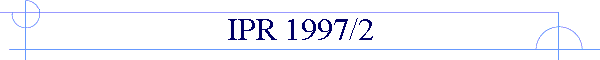 IPR 1997/2