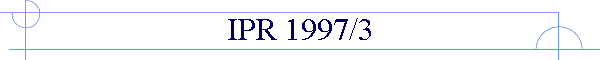 IPR 1997/3