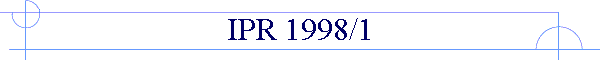 IPR 1998/1