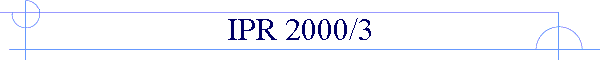 IPR 2000/3