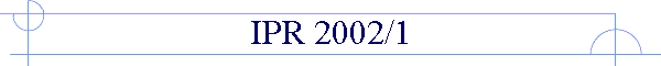 IPR 2002/1