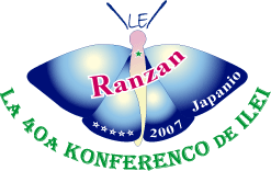 Emblemo de la konferenco en Ranzan: papilio.